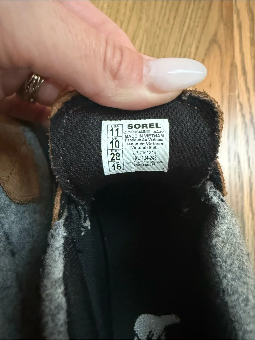 Kids sorrel boots